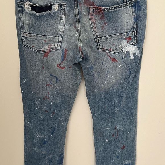 Men’s PRPS Demon distressed denim - Picture 2 of 7